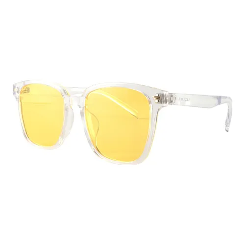 MUZU TR Памятный пластик Квадратные Солнцезащитные очки Унисекс