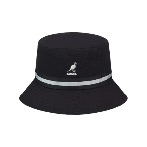 KANGOL Cotton Bucket Hats Черный Унисекс