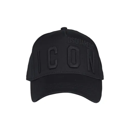 DSQUARED 2 Хлопок Кепки Черный Унисекс