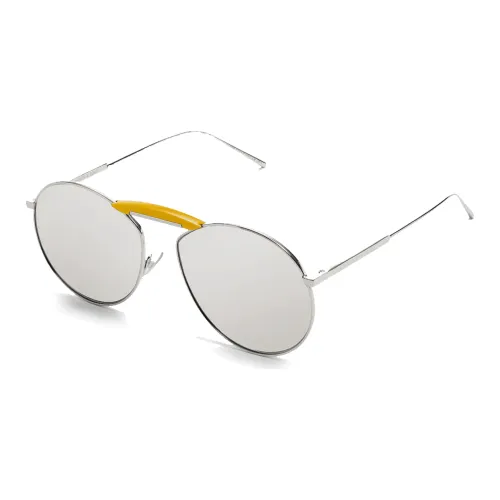 GENTLE MONSTER Солнцезащитные очки Серебристый Унисекс