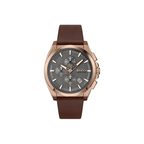 Hugo Boss Кварцевый механизм Мужские часы 46мм*10,5мм Черный