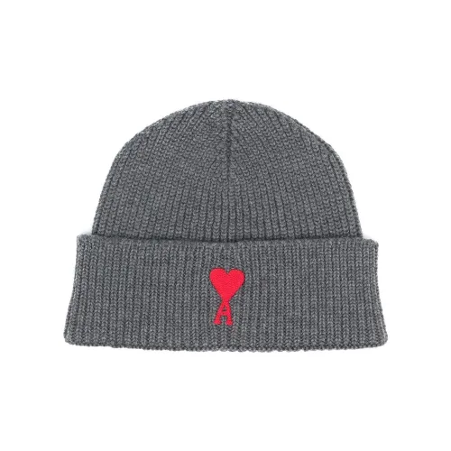 AMIPARIS Смесовая шерсть Шапки-бини Унисекс Серый