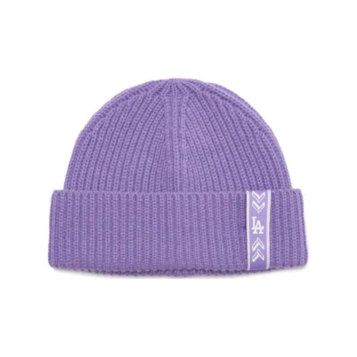 Млб Базовый Логотип Плюшевая Пряжа Шапка-Бини Унисекс Фиолетовый