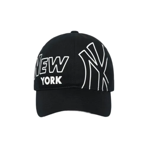 Бейсбольные кепки MLB Base Logo из хлопка унисекс черного цвета