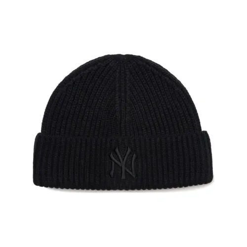 MLB Акриловые шапки-бини унисекс черного цвета