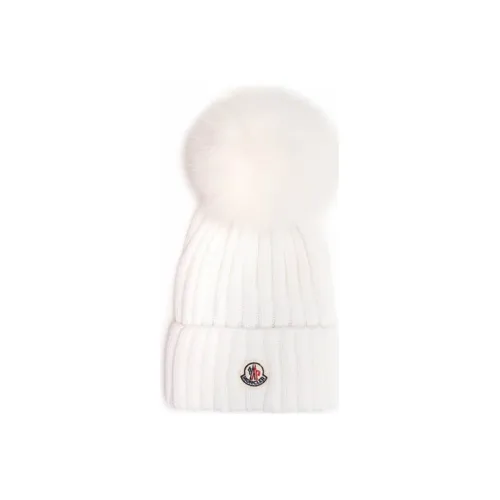Moncler Wool Beanies Белый Женские