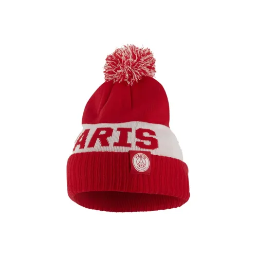 Nike Акриловые шапки-бини унисекс красного цвета