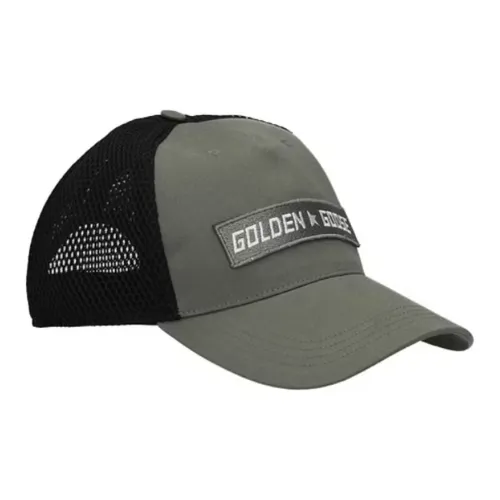 Golden Goose Хлопковая кепка зеленого цвета унисекс