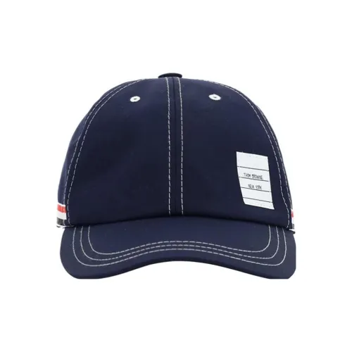 THOM BROWNE Хлопковые кепки, синий, мужской