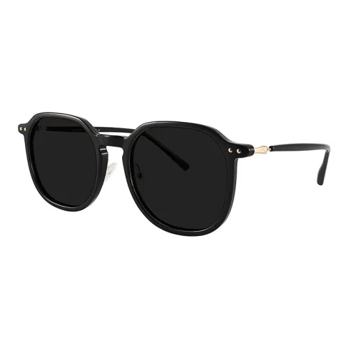 MUZU TR Памятный пластик Нерегулярная форма Солнцезащитные очки Унисекс