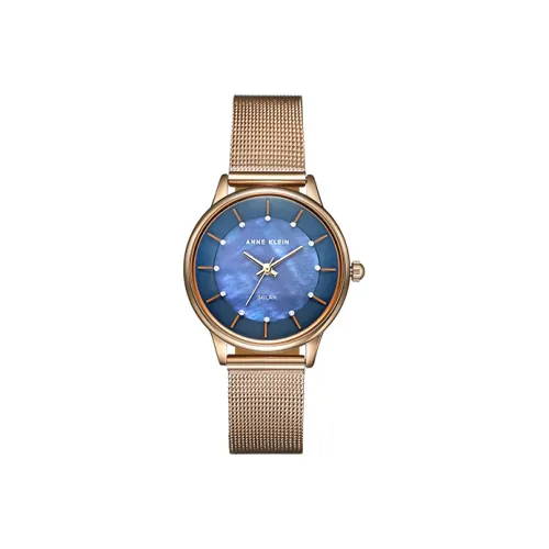 ANNE KLEIN Кварцевый механизм, женские часы Simple Classic Collection, 35 мм, синий