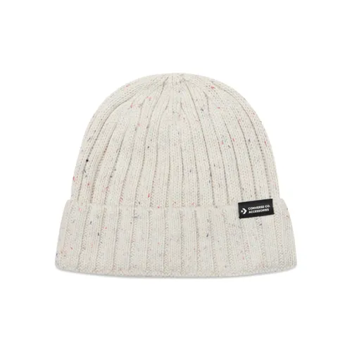 Конверс Акриловая Шапка-Бини Белая Унисекс