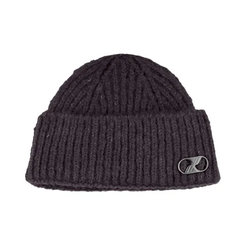 WE11DONE Хлопок Шапка-бини Серого цвета Унисекс