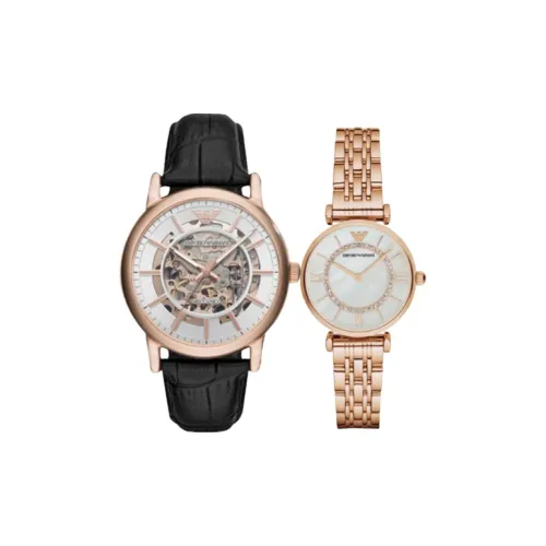EMPORIO ARMANI Автоматический Механический Движение Унисекс Часы 43 мм Белый