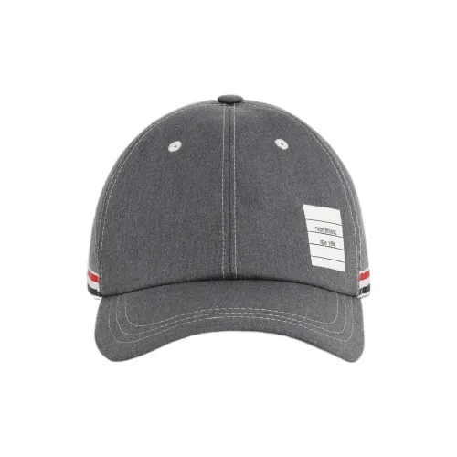 THOM BROWNE Хлопок Бейсболка Серого цвета Унисекс