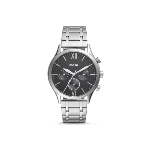 FOSSIL Кварцевый механизм Мужские часы 44mm*44mm*44mm Черный