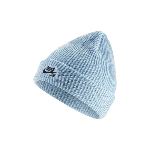 nike Синтетическое волокно Шапки-бини Унисекс Синий
