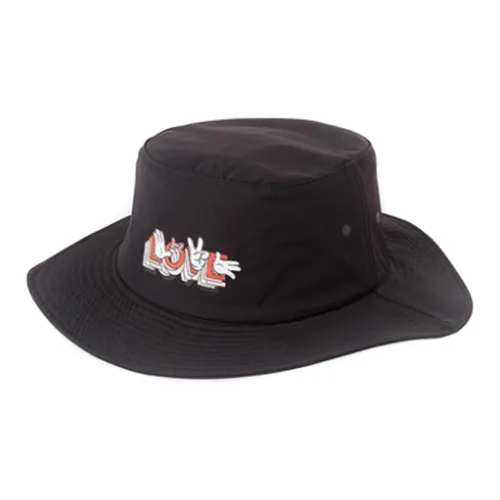 UNIQLO Хлопковые Панамы Черные Унисекс