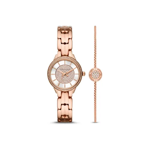 Michael Kors Кварцевый Movement Женские Часы ALLIE 28 мм Золотые