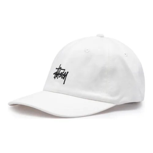 Stussy Хлопковые кепки унисекс белые