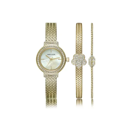 ANNE KLEIN Кварцевый Movement Женские Glamour Trend Collection Часы Жемчужная раковина Цвет