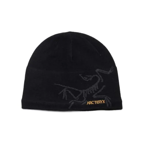 Arcteryx Акриловые шапки-бини унисекс черного цвета