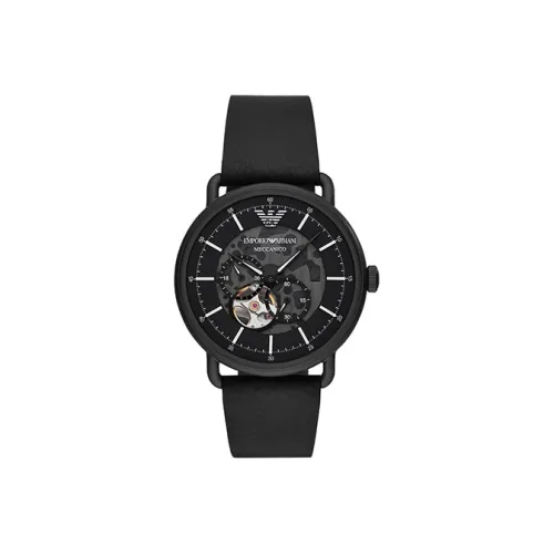 EMPORIO ARMANI Механический механизм Мужские часы Darth Vader Collection 43mm*13mm Черный