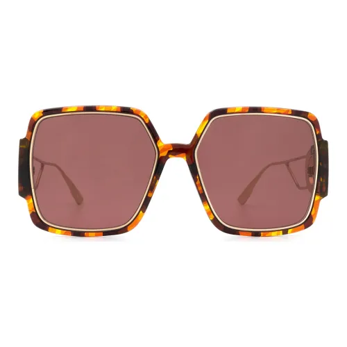 DIOR Солнцезащитные очки Коричневый Унисекс