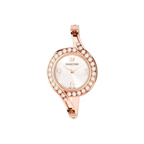 Swarovski Lovely Crystals Collection Женские часы кварцевый механизм ремешок из нержавеющей стали белый циферблат