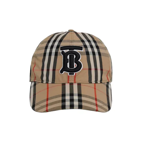 Burberry Хлопковые кепки унисекс хаки