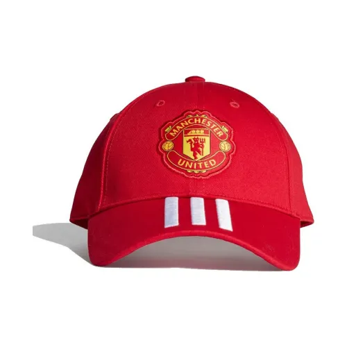 Adidas Хлопок Полиэстер Смесь Кепки Унисекс Красный