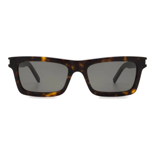 SAINT LAURENT Солнцезащитные очки Коричневый Унисекс