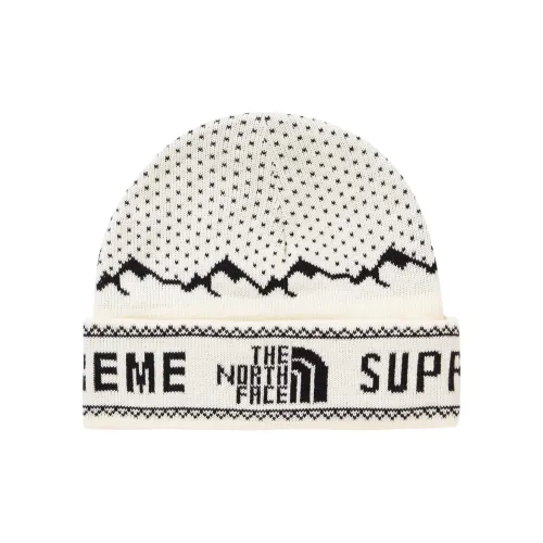 Supreme x The North Face Шапки-бини Унисекс Белый