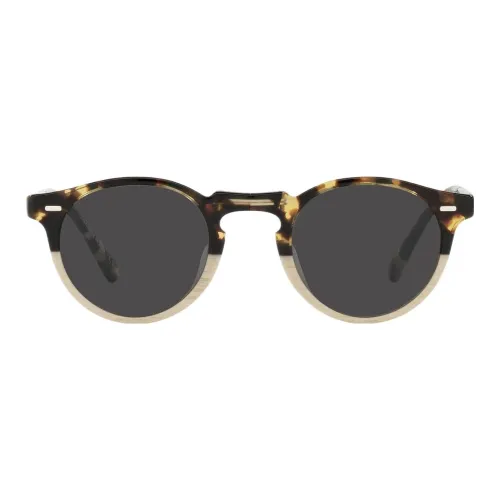 Oliver Peoples Солнцезащитные очки Коричневый Унисекс