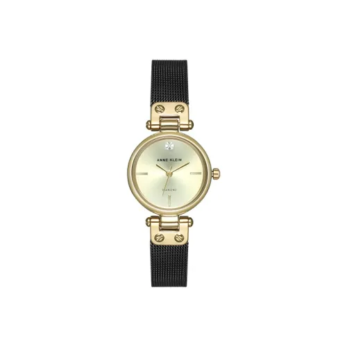 ANNE KLEIN Кварцевый механизм Женские часы Fiorever Collection 26мм*8,7мм Золотой
