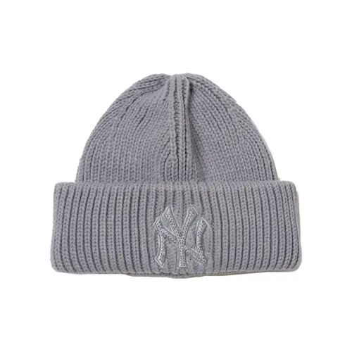 Шапки-бини MLB Base Logo Акрил Унисекс Серый