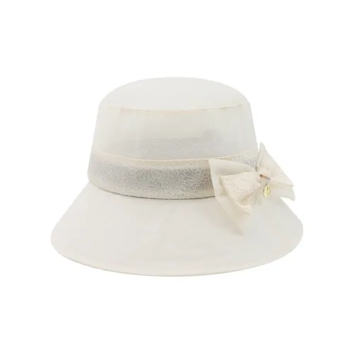 ELLE Шелковая марля Шляпы ведра Женские