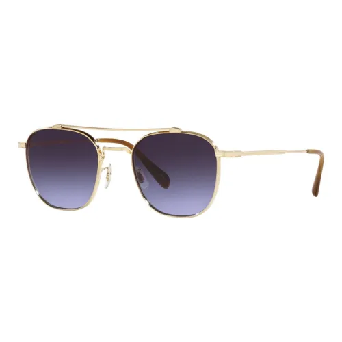 Oliver Peoples Солнцезащитные очки Золотой Унисекс