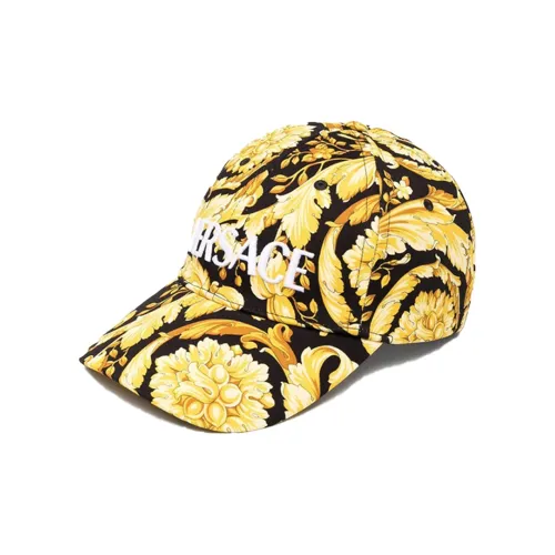 VERSACE Хлопок Бейсболки Золотой Унисекс
