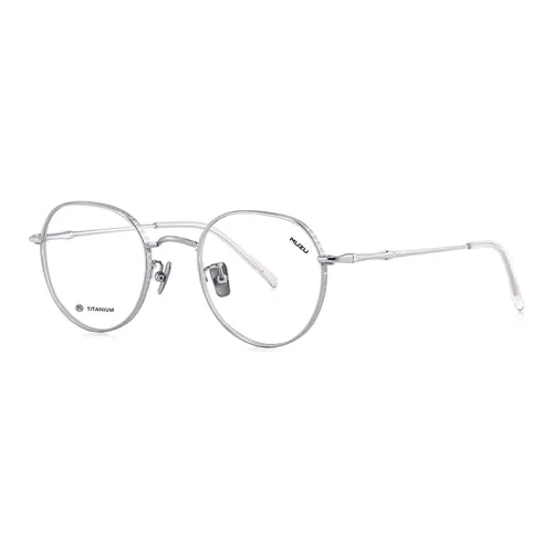 MUZU Чистый титан Круглые оправы для очков Унисекс