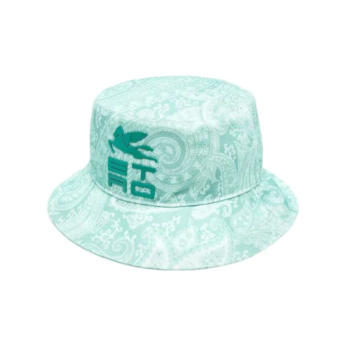 ETRO Cotton Bucket Hats Зеленый Женские