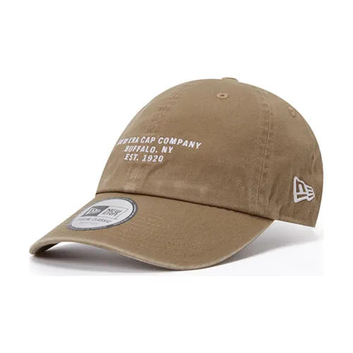 New Era Хлопок Бейсболки Коричневый Унисекс