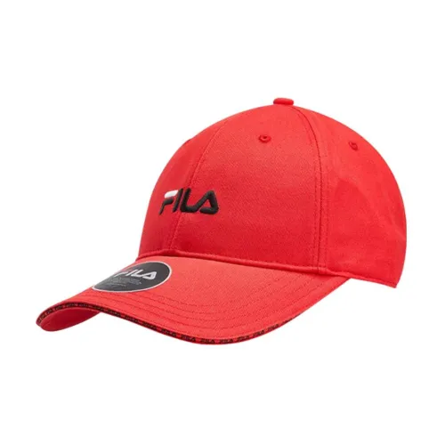 FILA Хлопок Бейсболка Красная Унисекс