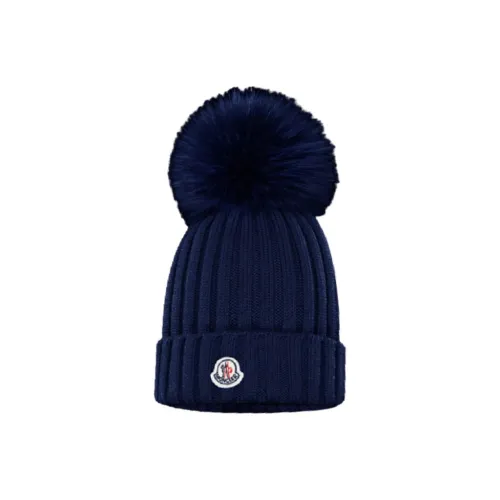 Moncler Вязаные Шапки Женские Синие