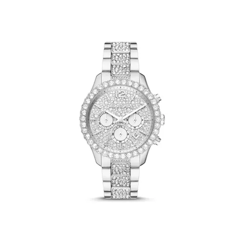 Michael Kors Кварцевый Movement Женские LAYTON Часы 42 мм Серебряные