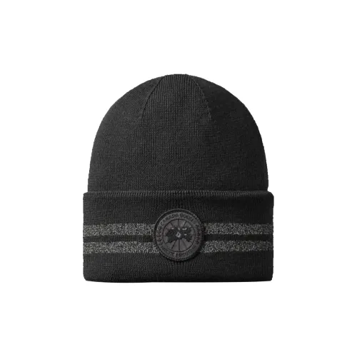 Canada Goose Шерстяные Шапки Черные Мужские