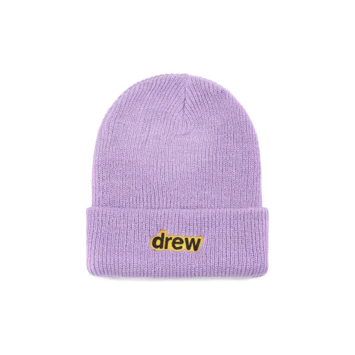 Drew House Акриловая Шапка-Бини Фиолетового Цвета Унисекс