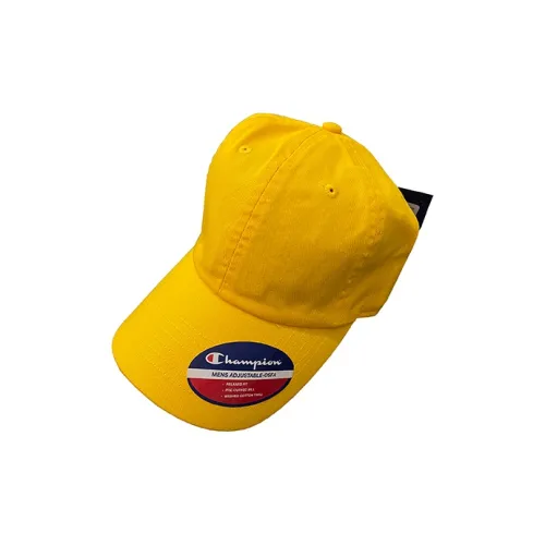 Champion Хлопок Бейсболка Желтая Унисекс