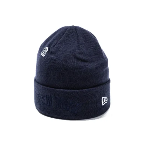 New Era New Era x MLB Co Бренд Хлопок Шапки-бини Унисекс Темно-синий