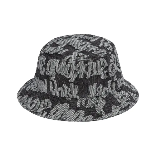 Supreme 100% хлопок Denim Bucket Hats Unisex Коричневый Синий Черный